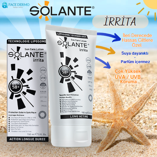 Solante Irrita Sun care Lotion SPF 50+ 150 ml